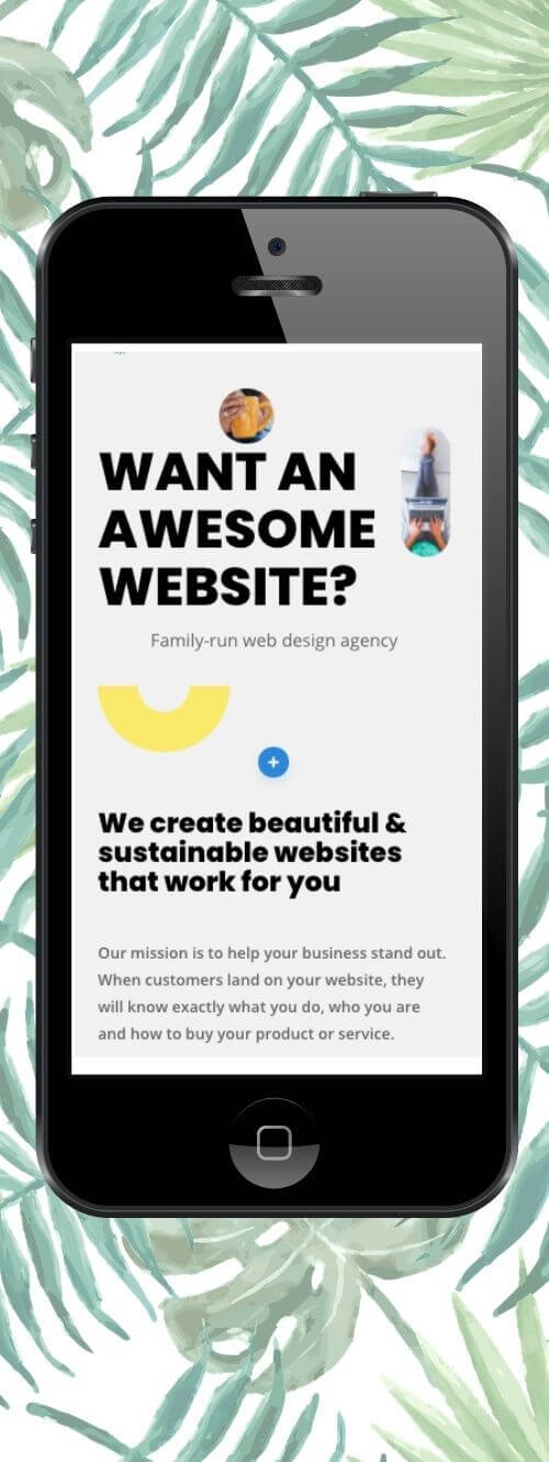 Your awesome website 