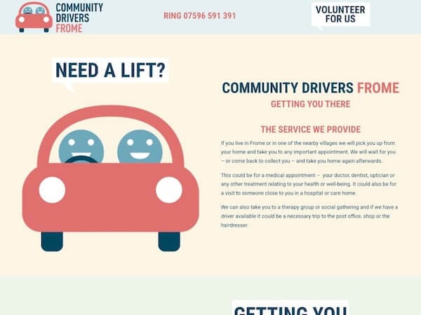 Frome Community Drivers – Mark 2