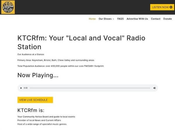 KTCRfm Radio Station